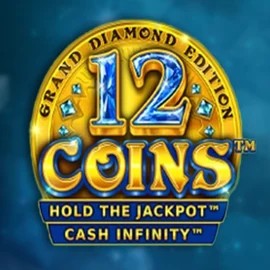 12 Coins Grand Diamond Edition logo – Slots by Wazdan at Wyns Casino