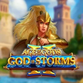 Age Of The Gods: God Of Storms 2 by Playtech, showcased at wynscasino.eu – game logo