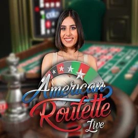 Official Live Casino logo: American Roulette (Evolution) by Evolution at Wyns Casino