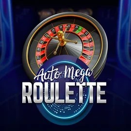 Auto Mega Roulette slot logo by Pragmatic Play at Wyns Casino