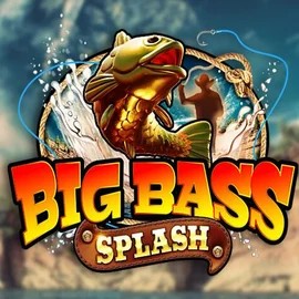 Big Bass Splash slot logo by Pragmatic Play at Wyns Casino
