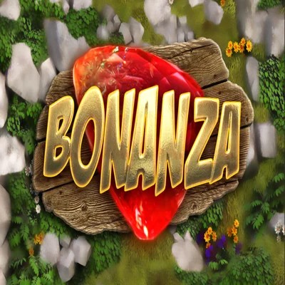 Bonanza online game logo by Big Time Gaming on wynscasino.eu