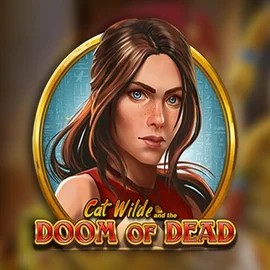 Cat Wilde and the Doom of Dead slot logo by Play'n GO at Wyns Casino