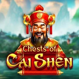 Chests of Cai Shen online game logo by Pragmatic Play on wynscasino.eu