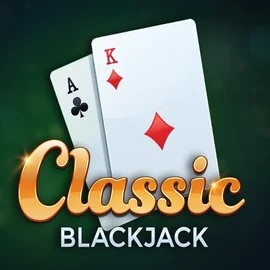 Classic Blackjack slot visual from Red Tiger Gaming available on wynscasino.eu