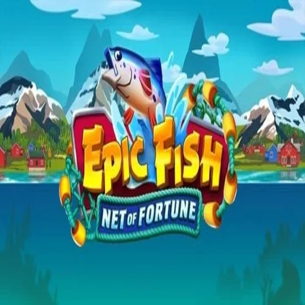 Epic Fish Net of Fortune slot logo by Quickspin at Wyns Casino