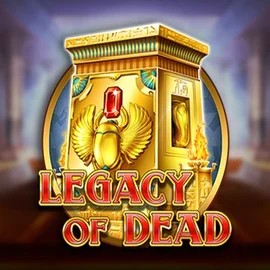 Legacy of Dead game by Play'n GO – logo hosted on Wyns Casino