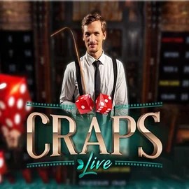 Live Craps casino game by Evolution – featured logo at Wyns Casino