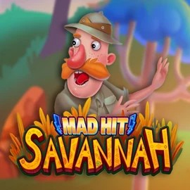 Mad Hit Savannah by RubyPlay, showcased at wynscasino.eu – game logo