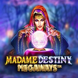 Madame Destiny Megaways logo by Pragmatic Play Wyns Casino