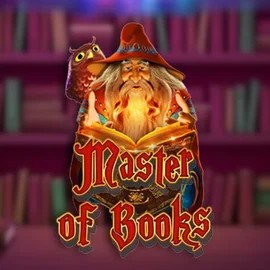 Master of Books slot logo by Swintt at Wyns Casino
