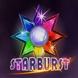 Starburst logo by NetEnt at Wyns Casino