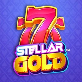 Stellar Gold slot visual from Snowborn Games available on wynscasino.eu