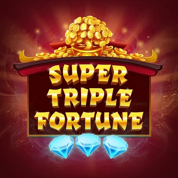 Super Triple Fortune slot visual from Greentube available on wynscasino.eu