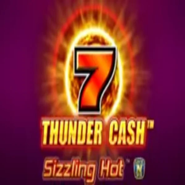 Thunder Cash Sizzling Hot slot logo by Novomatic at Wyns Casino